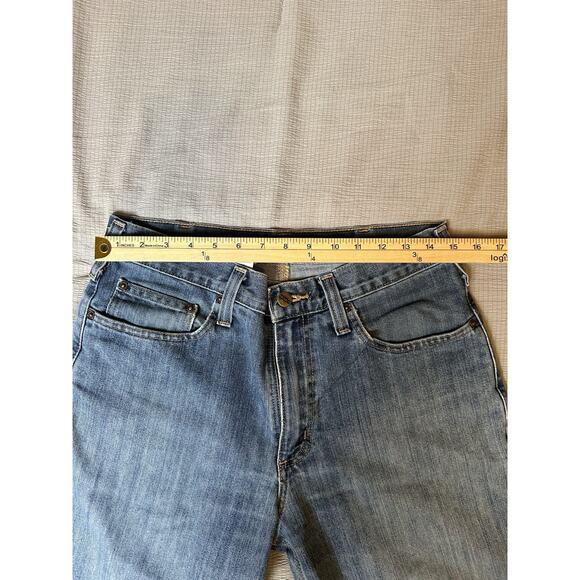 Carhartt Holter Jeans Men’s 32x34 Summit Blue 101483-980 Distressed Knees - Picture 8 of 11